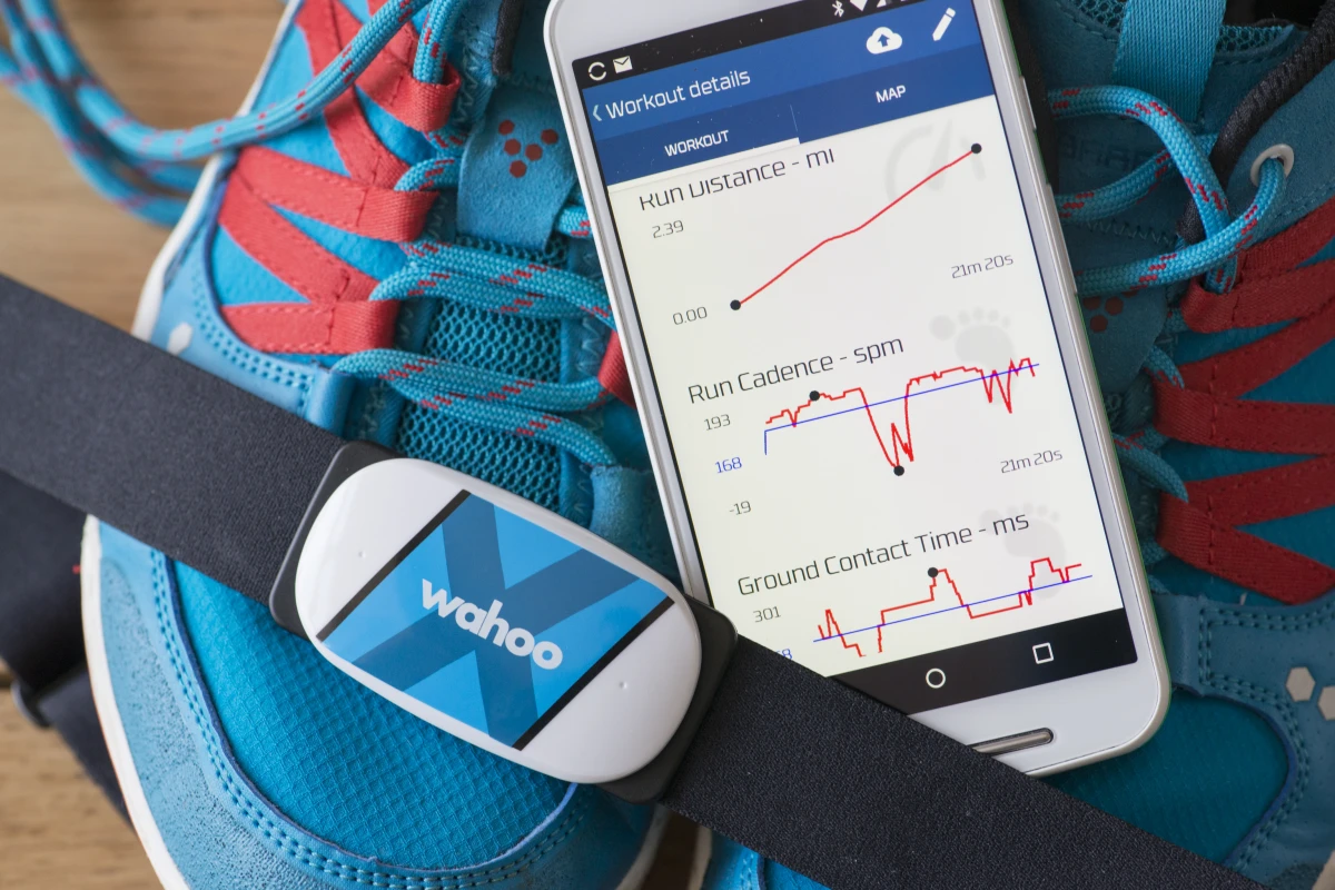 The Wahoo Fitness Tickr X is a chest-worn heart rate monitor and fitness tracker (Photo: Simon Crisp/Gizmag.com)