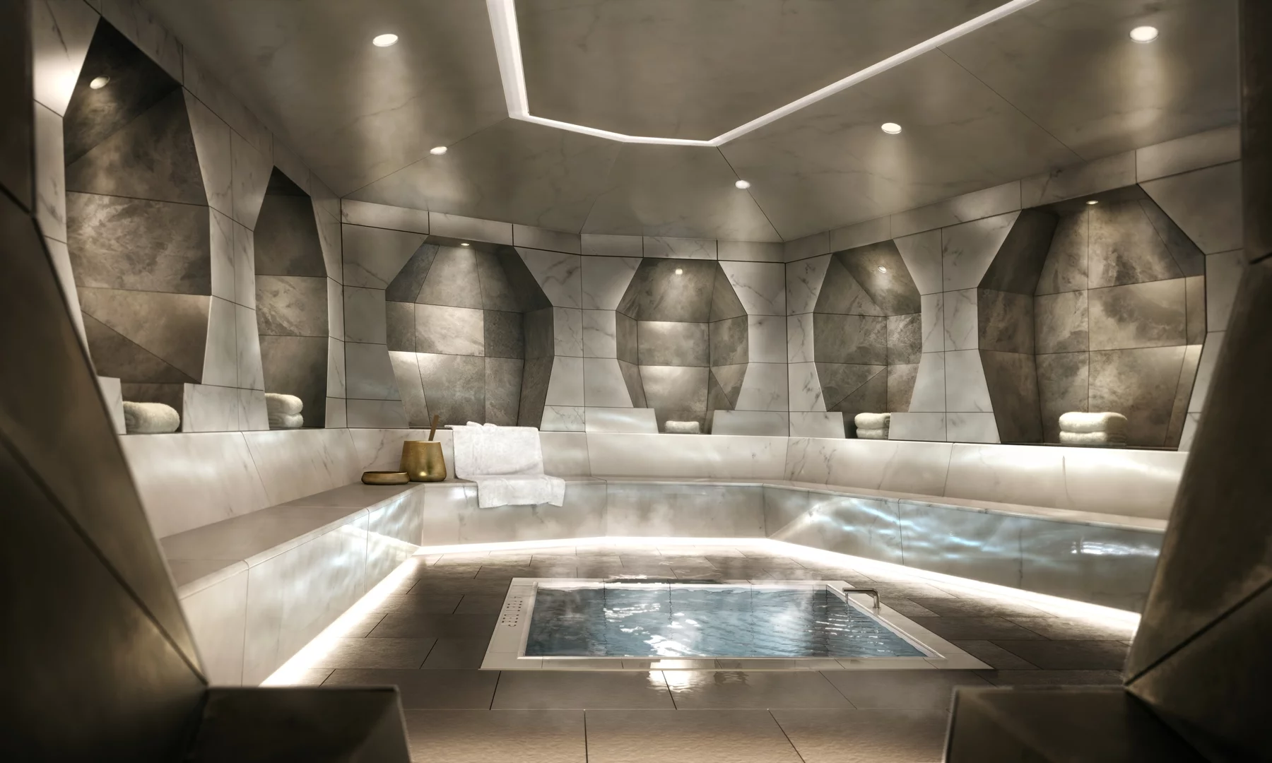 The building will have a spa