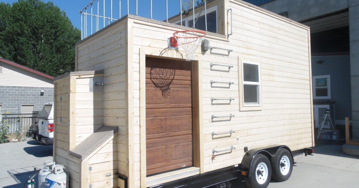 Man Cave Tiny House Is Locked And Loaded For A Good Time