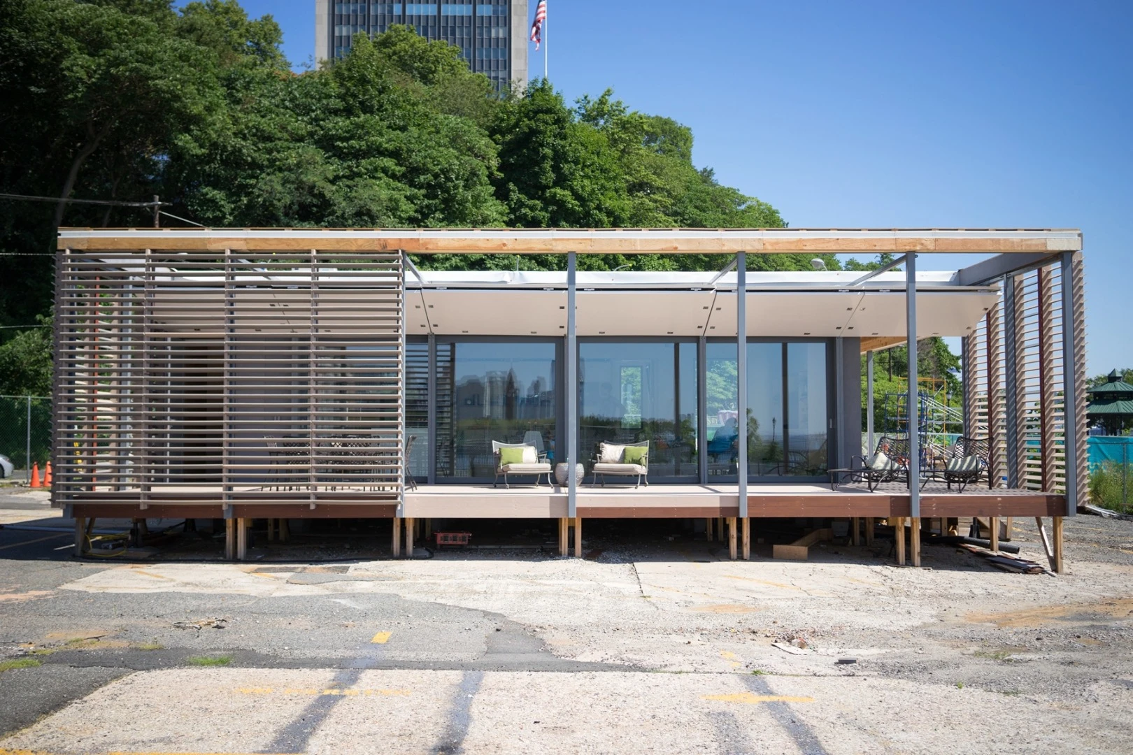 The Sure House was designed in response to Hurricane Sandy