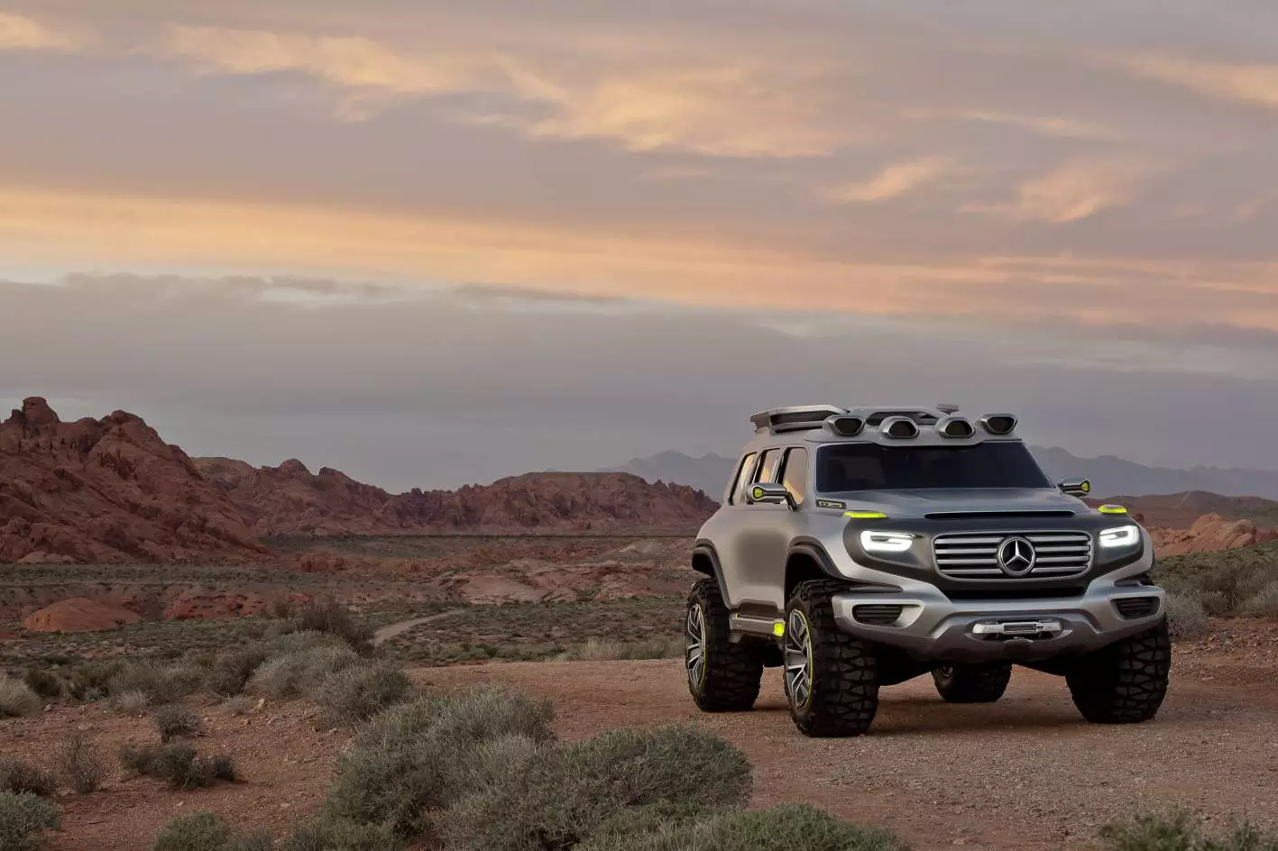The Mercedes-Benz Ener-G-Force concept design