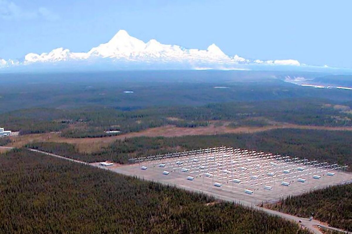 HAARP operational site on the edge of Denali State Park northeast of Anchorage, Alaska (Photo: HAARP)