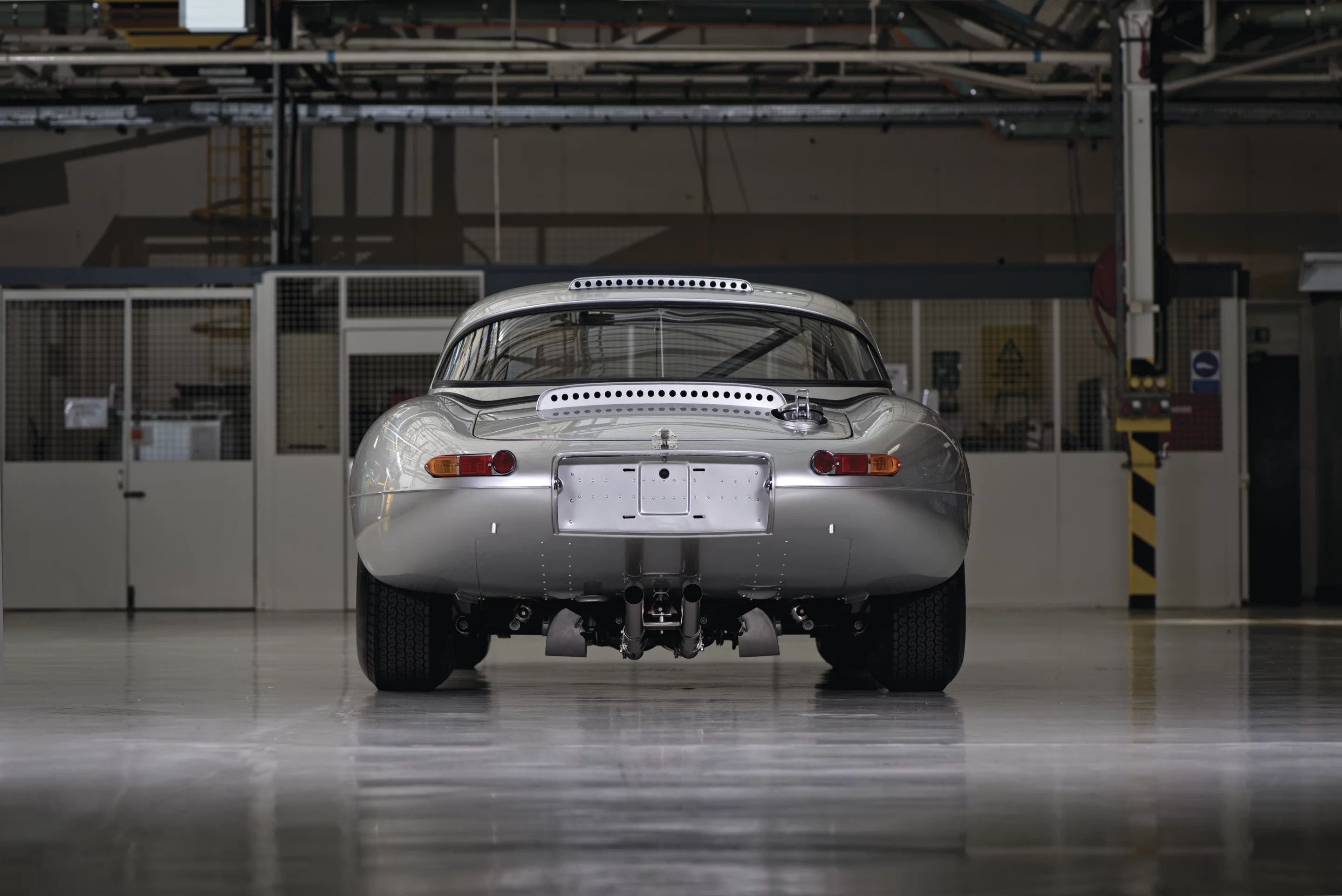 The Lightweight E-Type rear detail