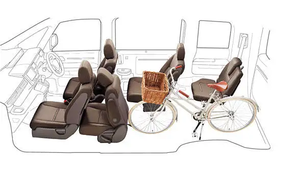 The rear seats are of Honda`s "Magic Seat" 60-40 split design that fold into the floor when not in use