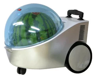 The Marugoto Tamachan portable watermelon cooler - and warmer