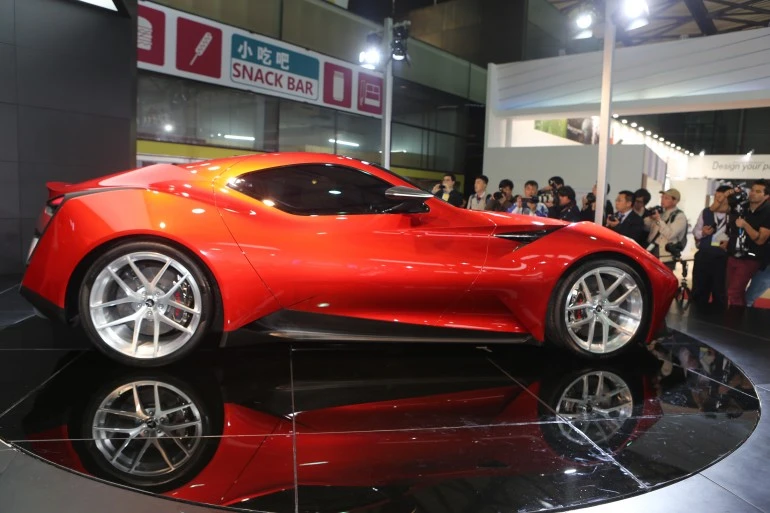The Icona Vulcano debuts at the 2013 Shanghai Motor Show