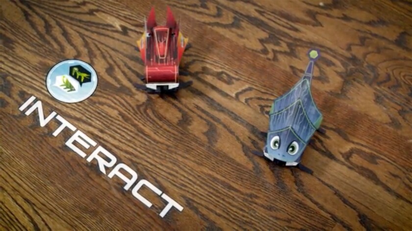 There are individual and team modes included, and players can designate the effect of their own Kamigami's IR signal on other players' robots