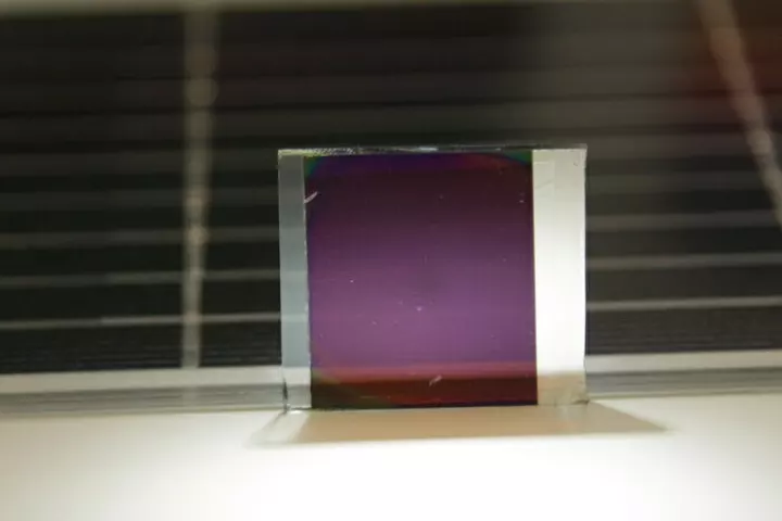 The semi-transparent, inexpensive solar cells have a claimed conversion efficiency of around 12 percent