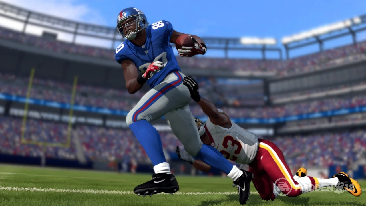 Shrugging tackles never looked so good