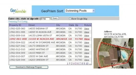GeoPrism data