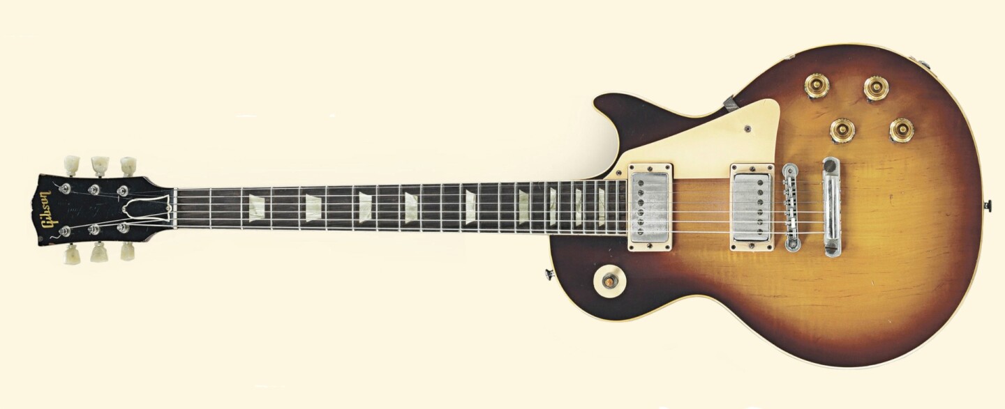 This 1960 Gibson Les Paul Standard sold for $182,500 at a Christies auction on 3 April, 2009