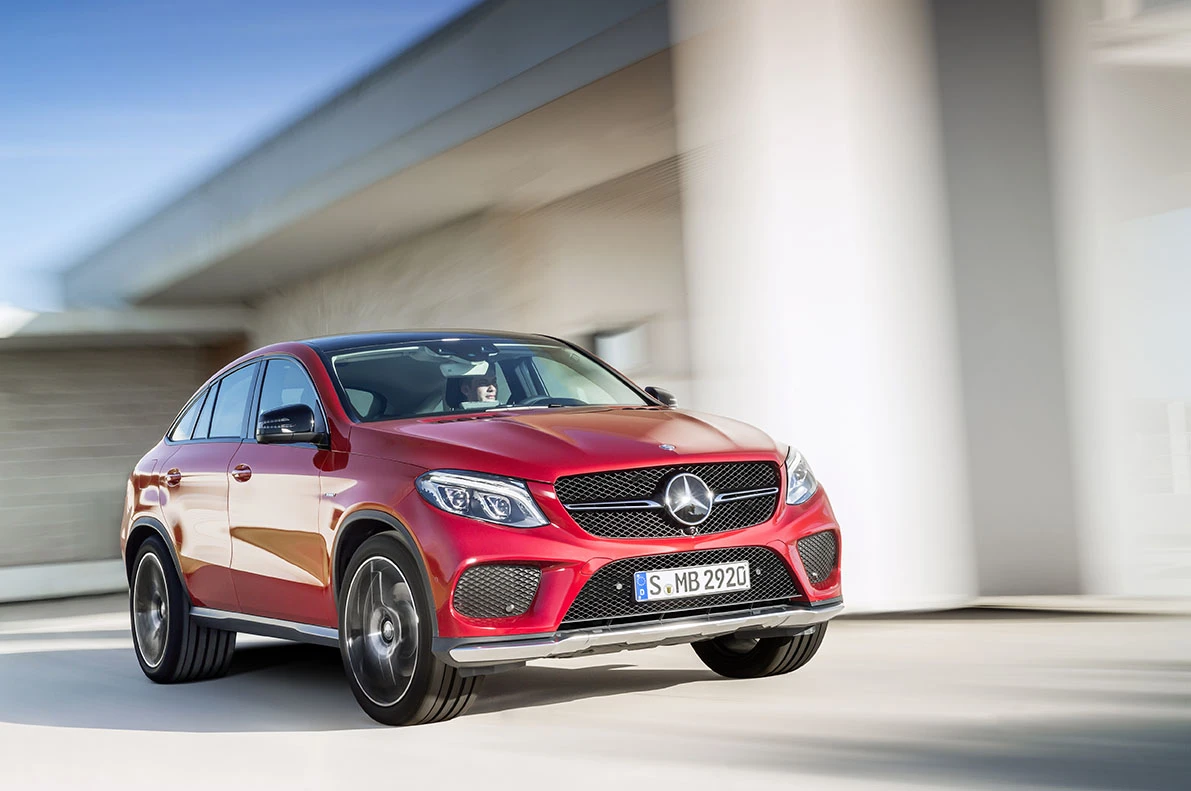 The new Mercedes GLE Coupe
