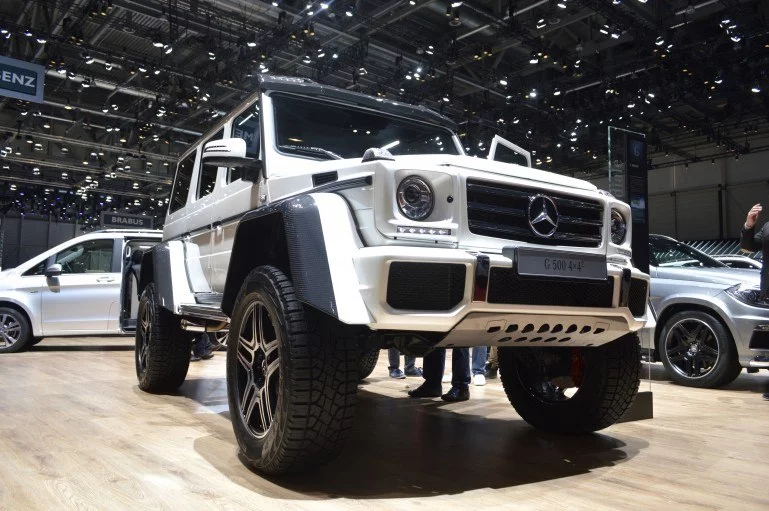 Mercedes 4x4 Squared at the 2015 Geneva Motor Show