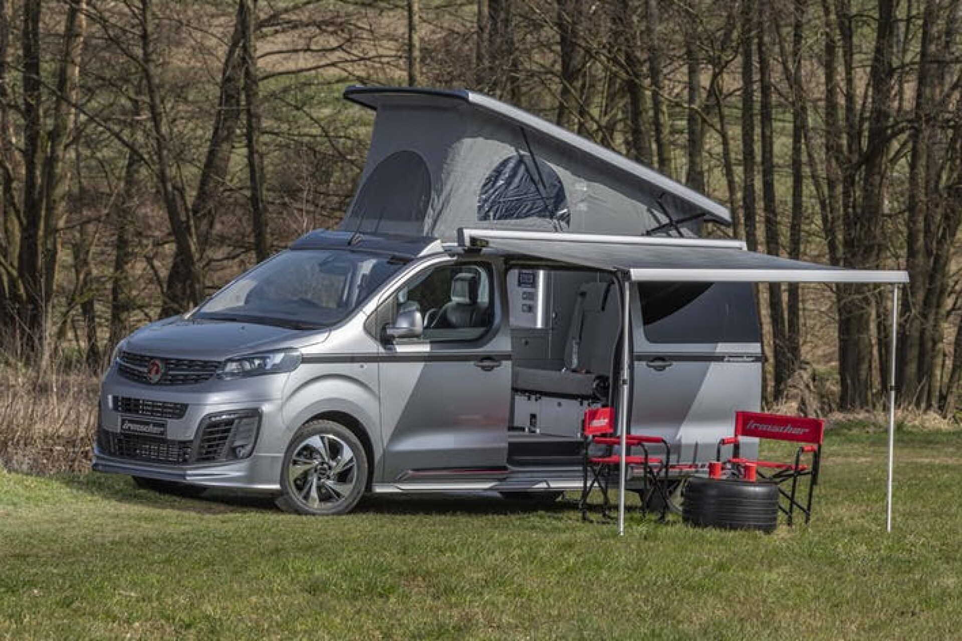 AllBritish minicampervan hits the road like a London flat on wheels