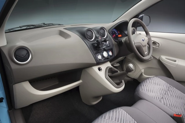 Another view of the GO's interior
