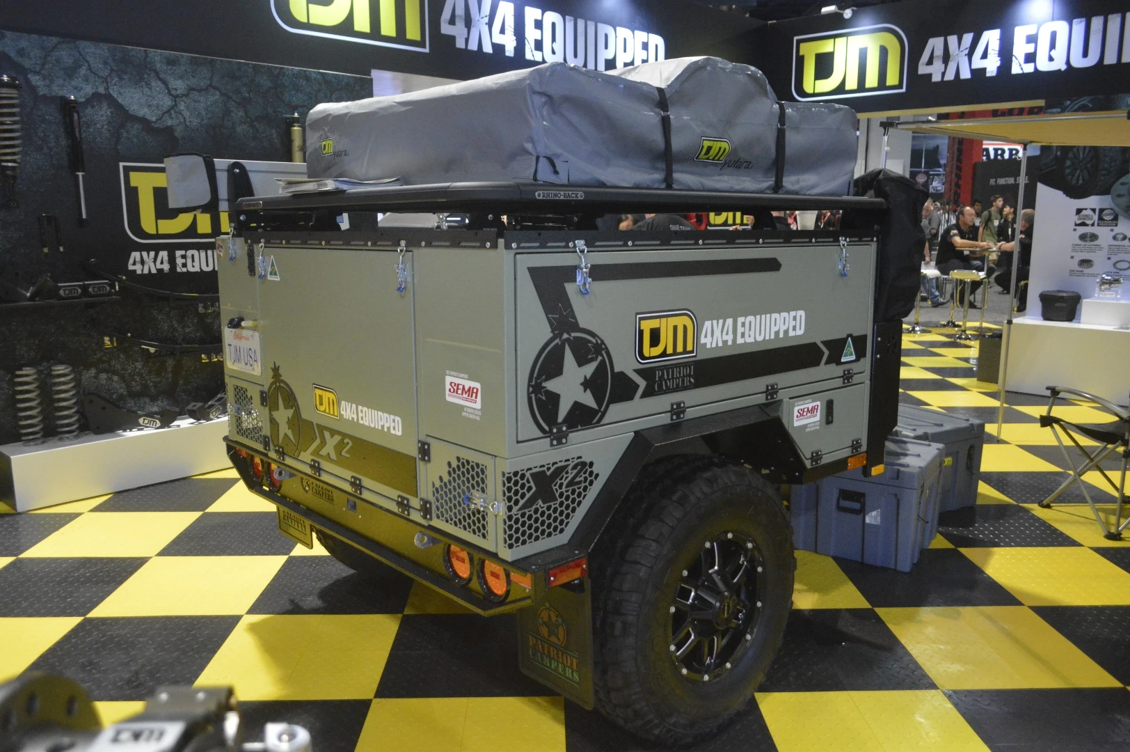 TJM Patriot Campers trailer