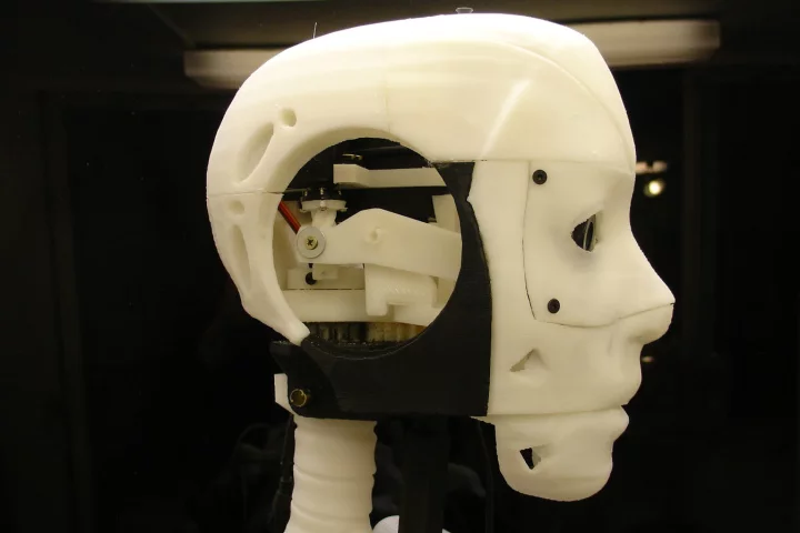 InMoov is an animatronic android designed and engineered by Gael Langevin