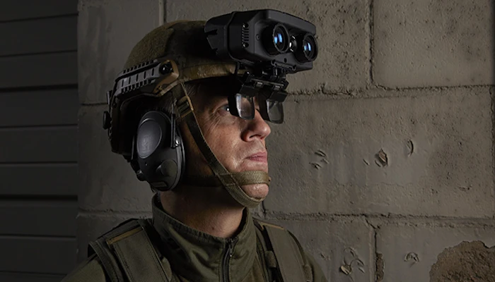 Rockwell Collins has unveiled its new HUD system for warfighters, which combines multispectral imaging with data from command centers and other sources