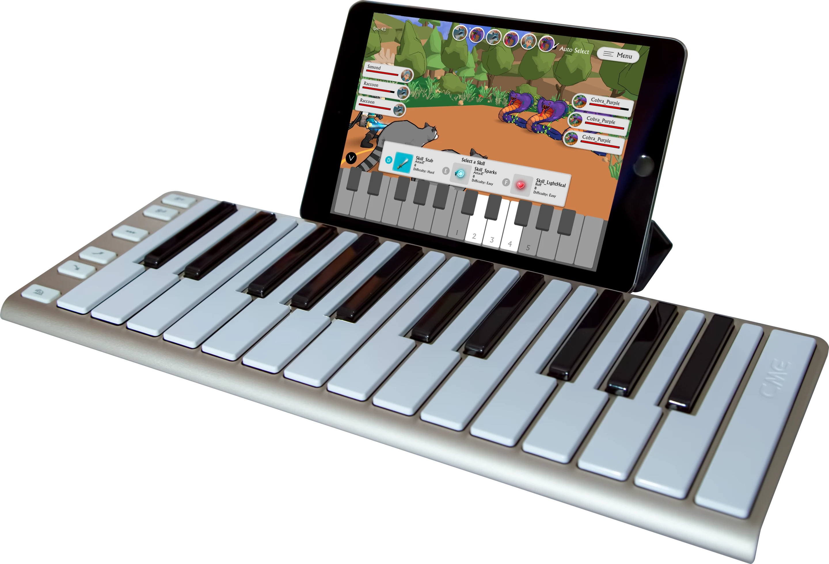 MeloQuest aims to keep young learners engaged by turning piano lessons into adventure gaming