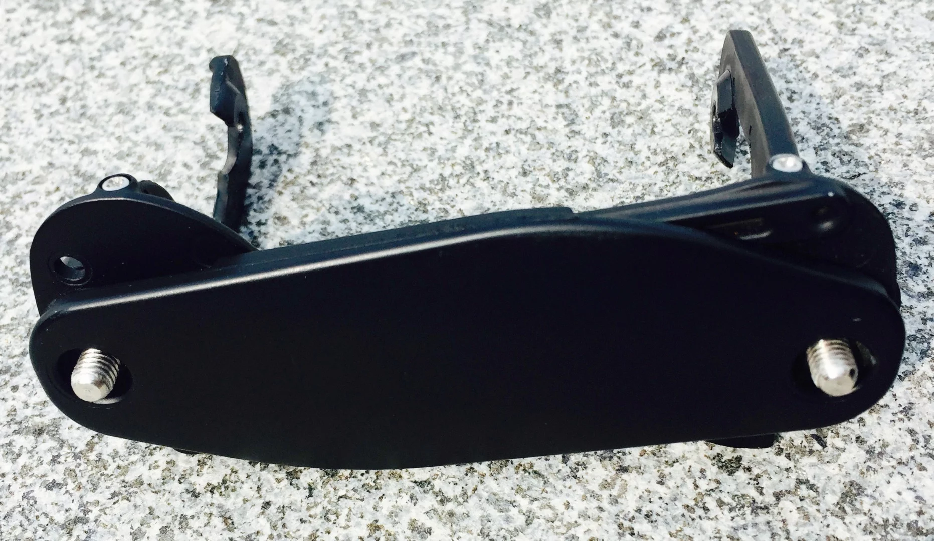 The arms on Clip can be folded when not in use