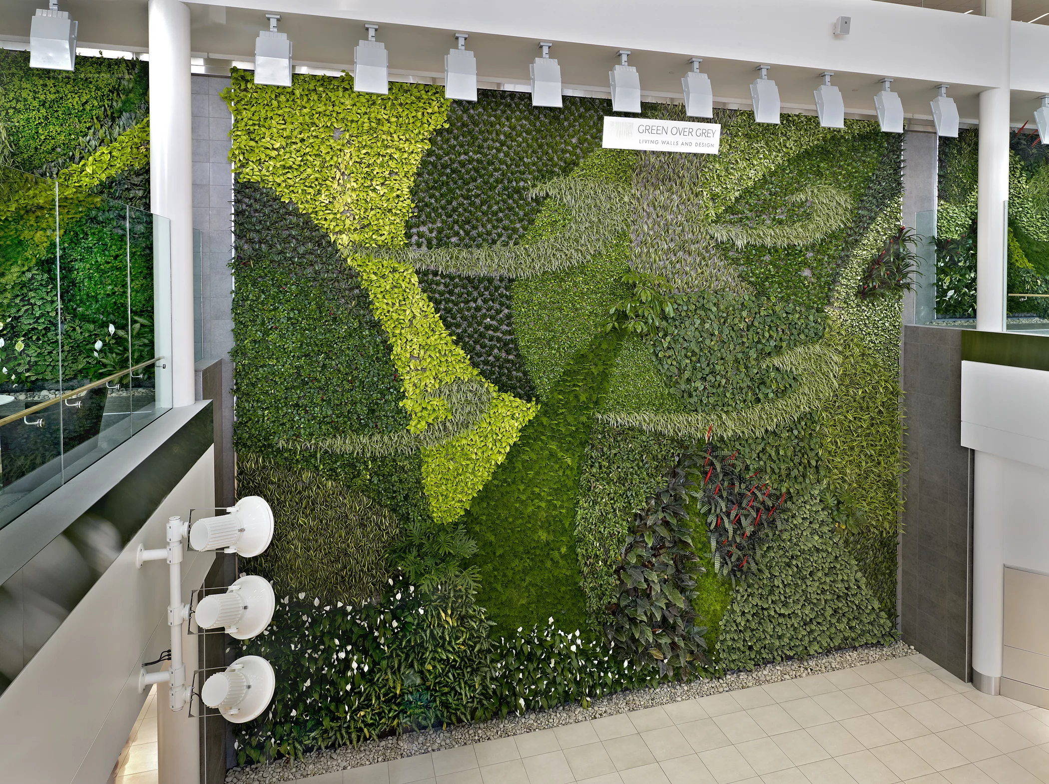 Edmonton International Airports Living Wall (Photo: Merle Prosofsky)