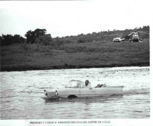 Historical Amphicar image from the International Amphicar Owners Club archive.