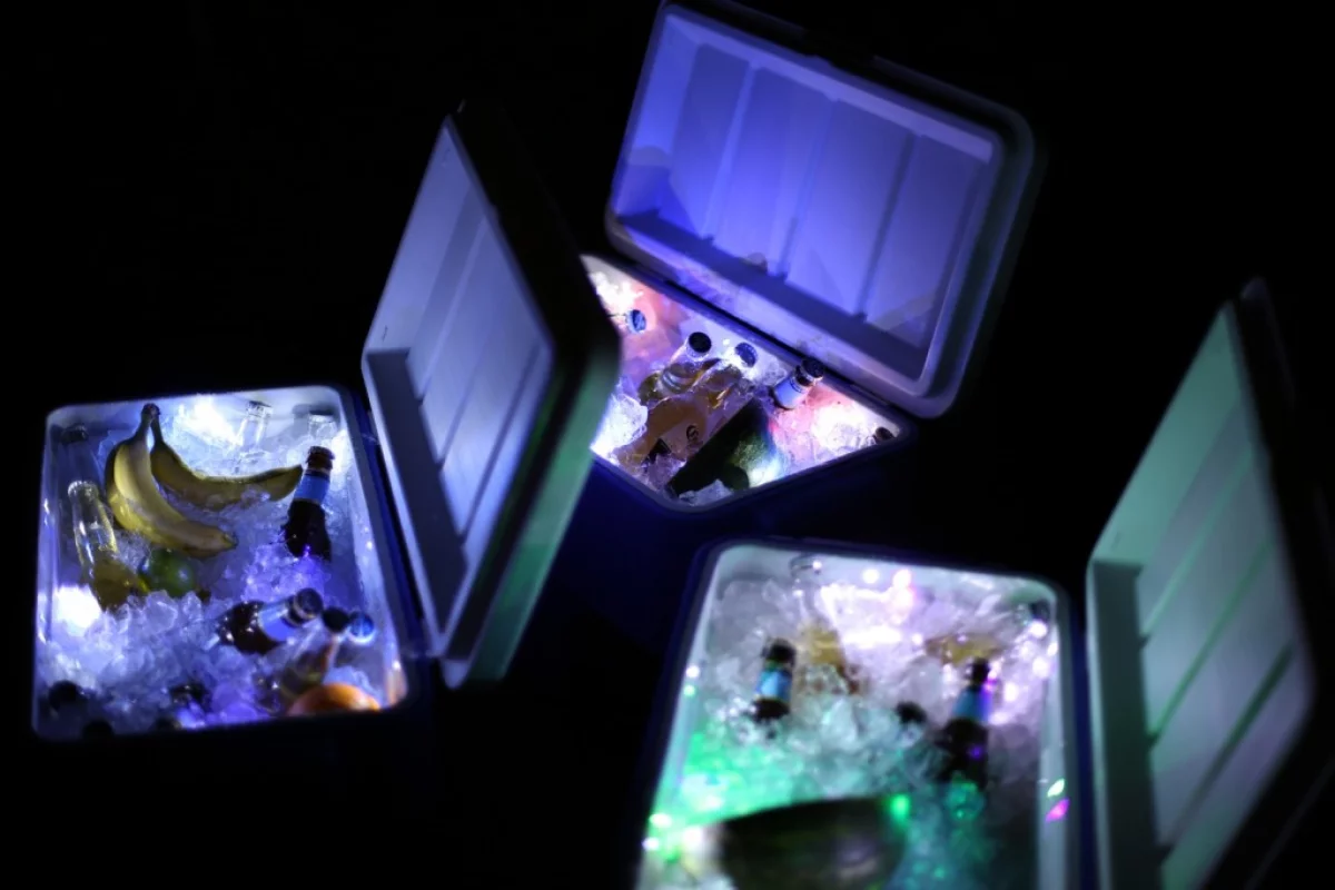 LiddUp Cooler is claimed to be the first cooler to offer integrated LED lighting
