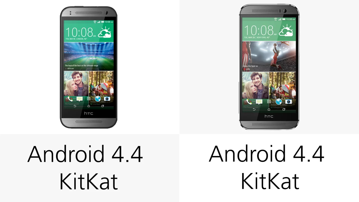 Both devices run on the latest version of Google's popular Android OS