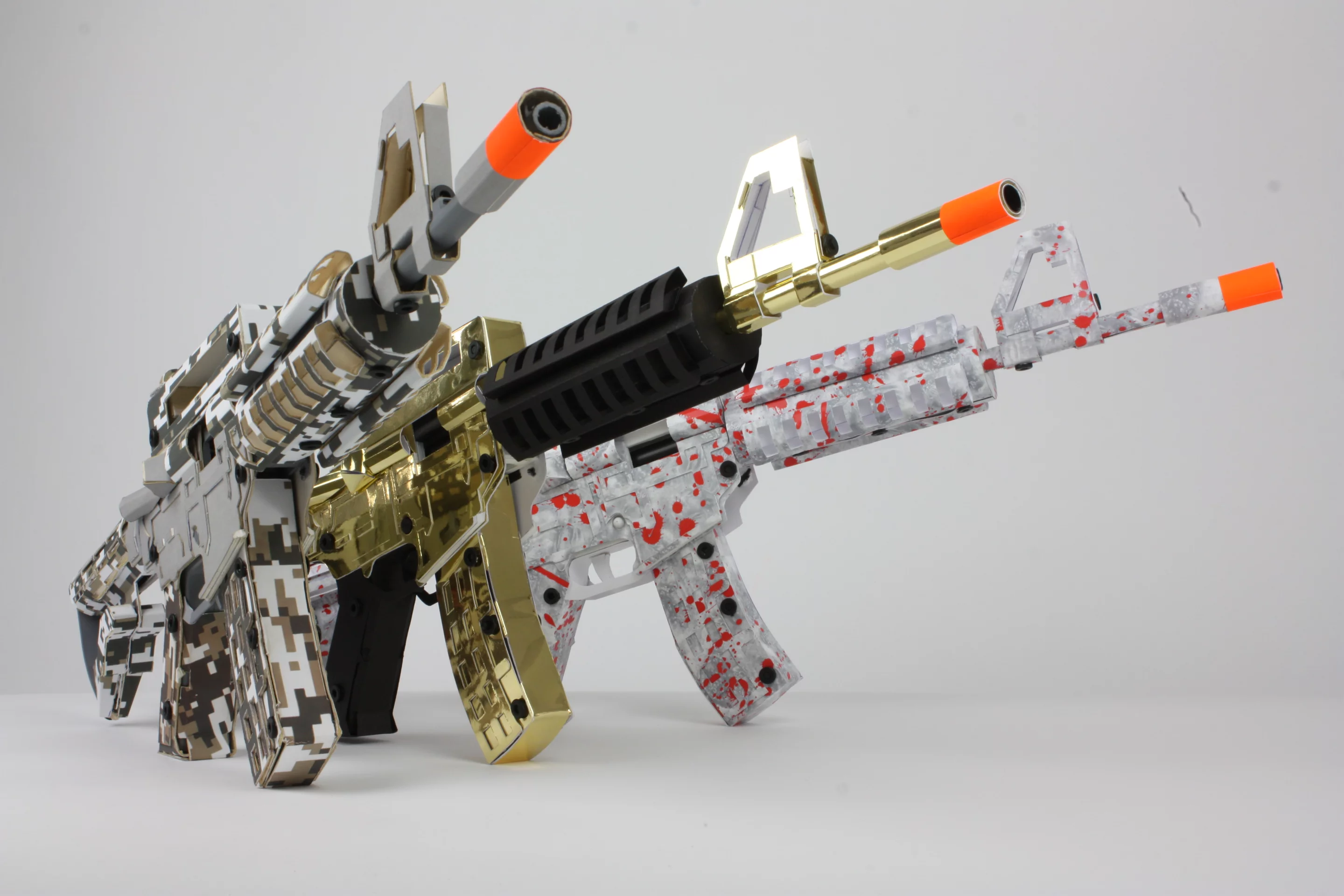 The Paper Shooters team collaborated with UK-based Bang Productions