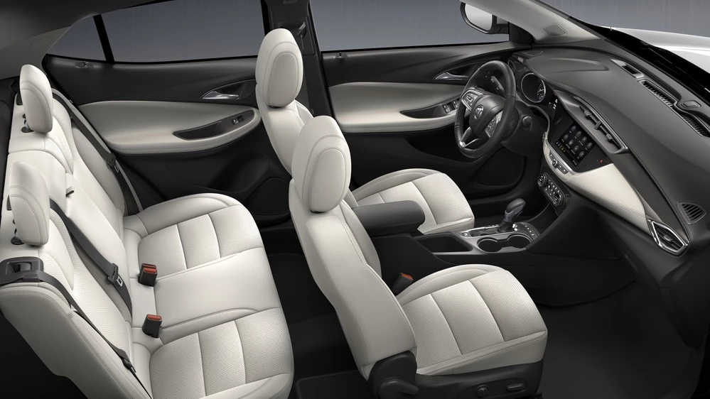 The 2020 Buick Encore GX is roomy, though the back seats suffer from a common sucbompact problem: legroom