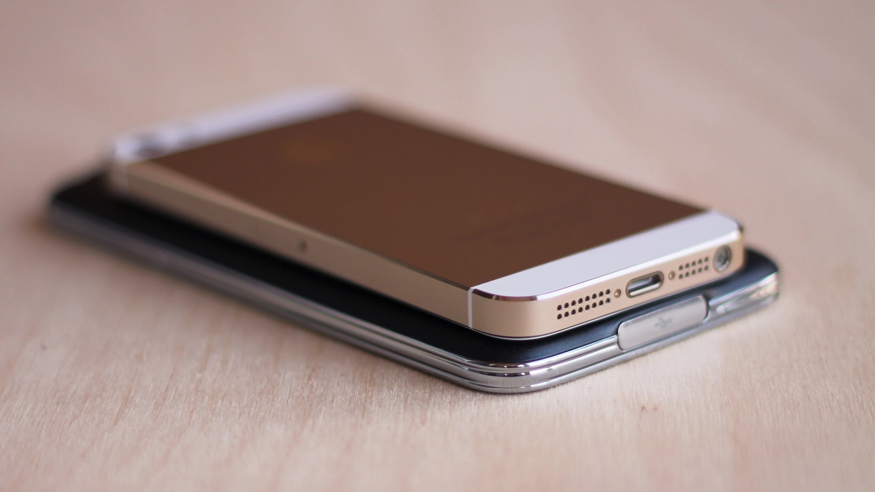 The Galaxy S5 is 7 percent thicker