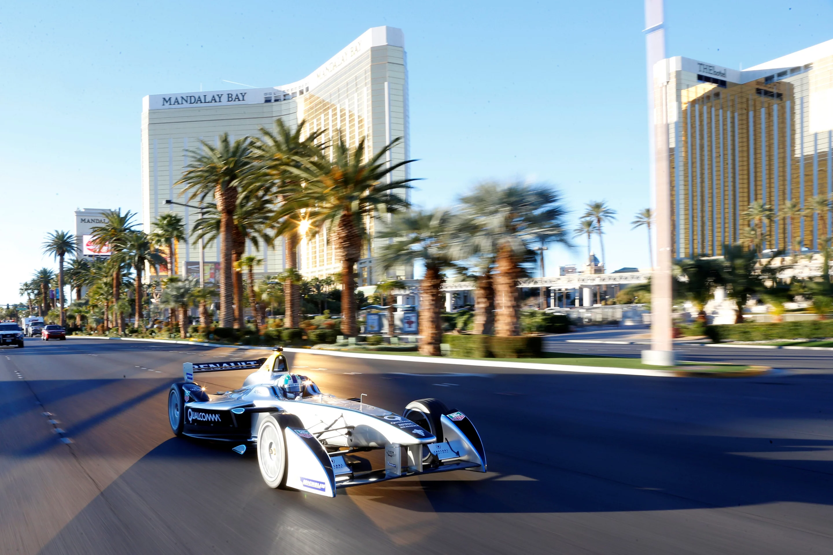 The first Formula E race takes place in September