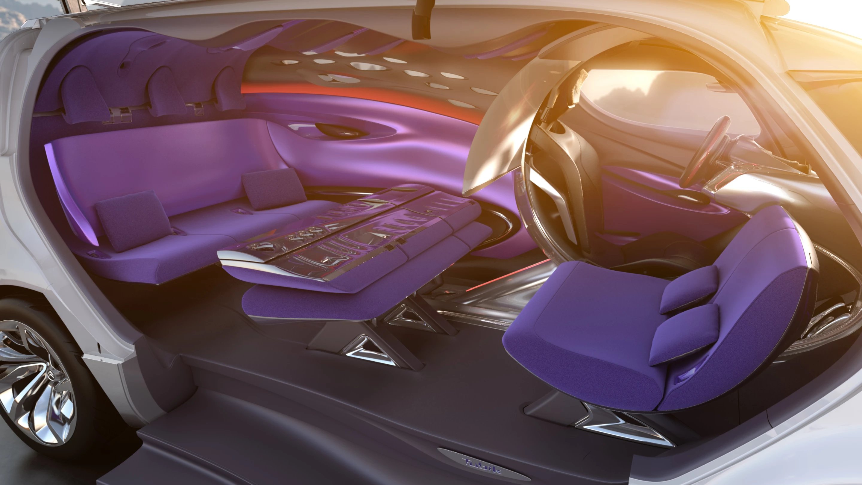 Citroen's Tubik - interior