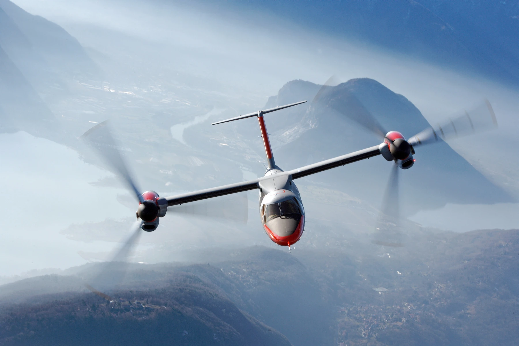 The AW609 tiltrotor aircraft from AgustaWestland combines the VTOL capabilities of a helicopter with the benefits of a fixed wing aircraft