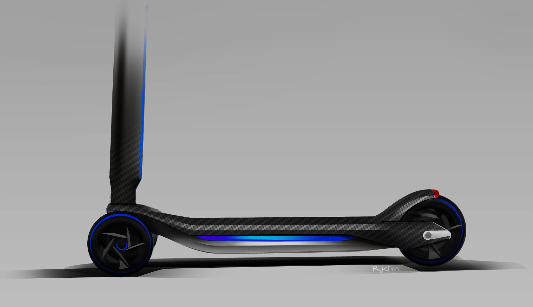 BMW's three-wheeled electric scooter