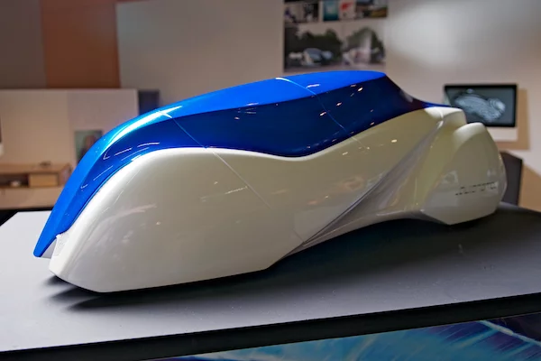 Model of the Autonomo 2030 Concept by Charles Rattray. (Photo: Charles Rattray)