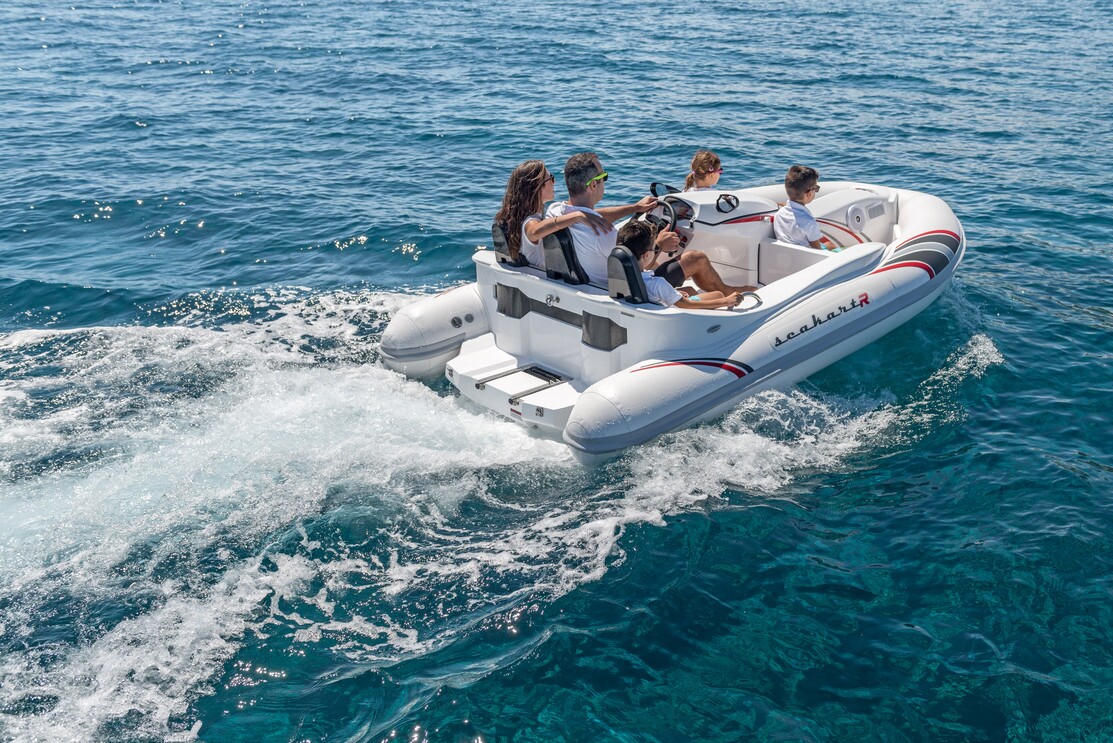 Seakart Inflatable Merges Jetski Thrills With Yacht Tender Comfort 