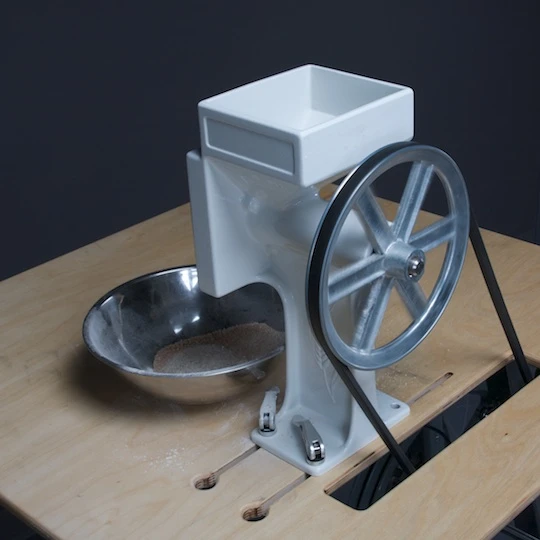 The Pedal Genny, meanwhile, is more portable, does not include a work surface, and is relatively cheaper (Photo: Pedal Power)