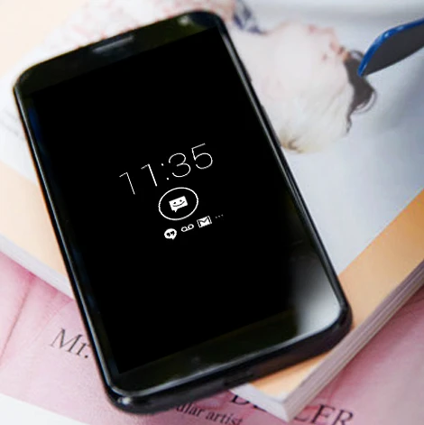 Active display on the Moto X