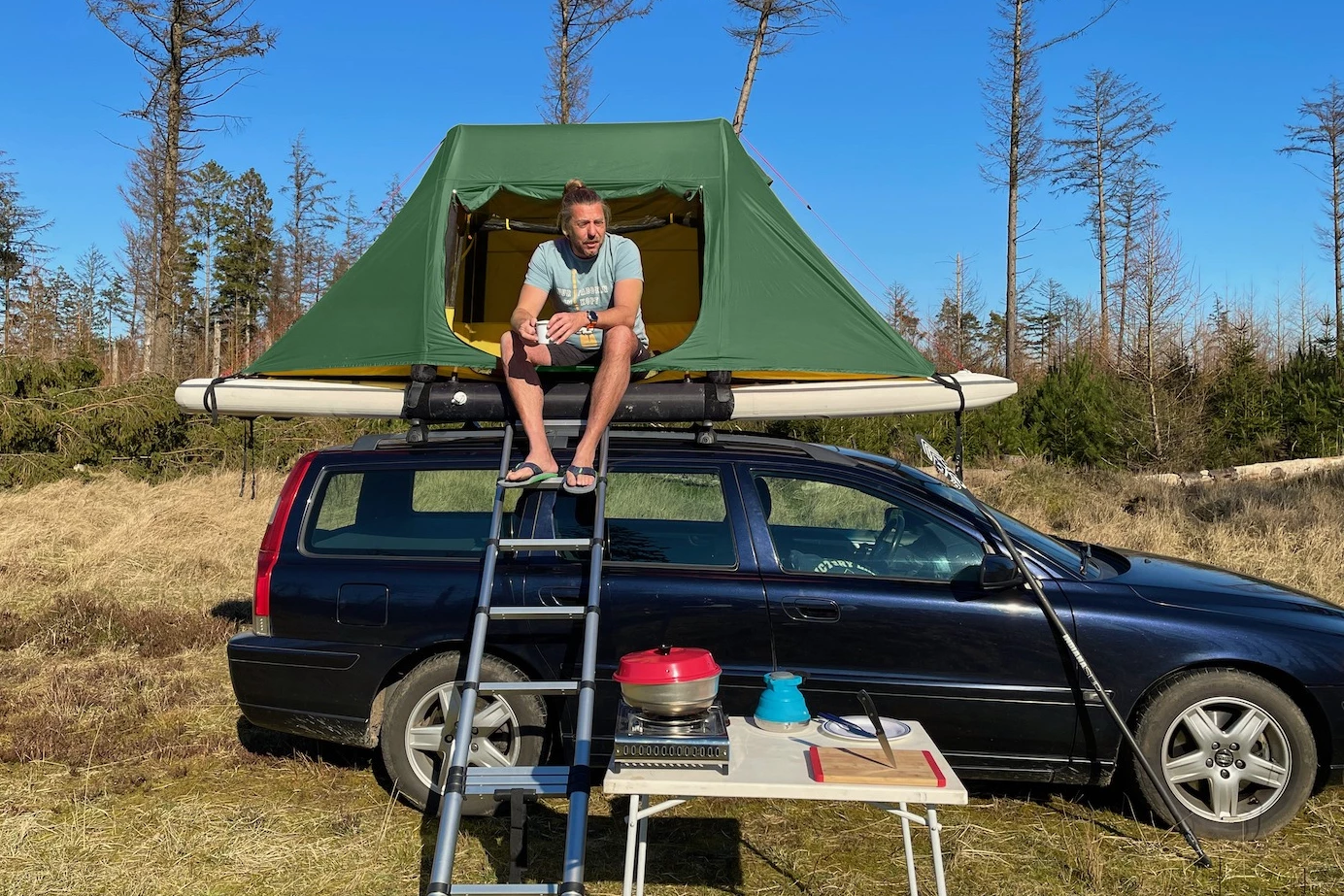 Car-topping the Bajao Cabin