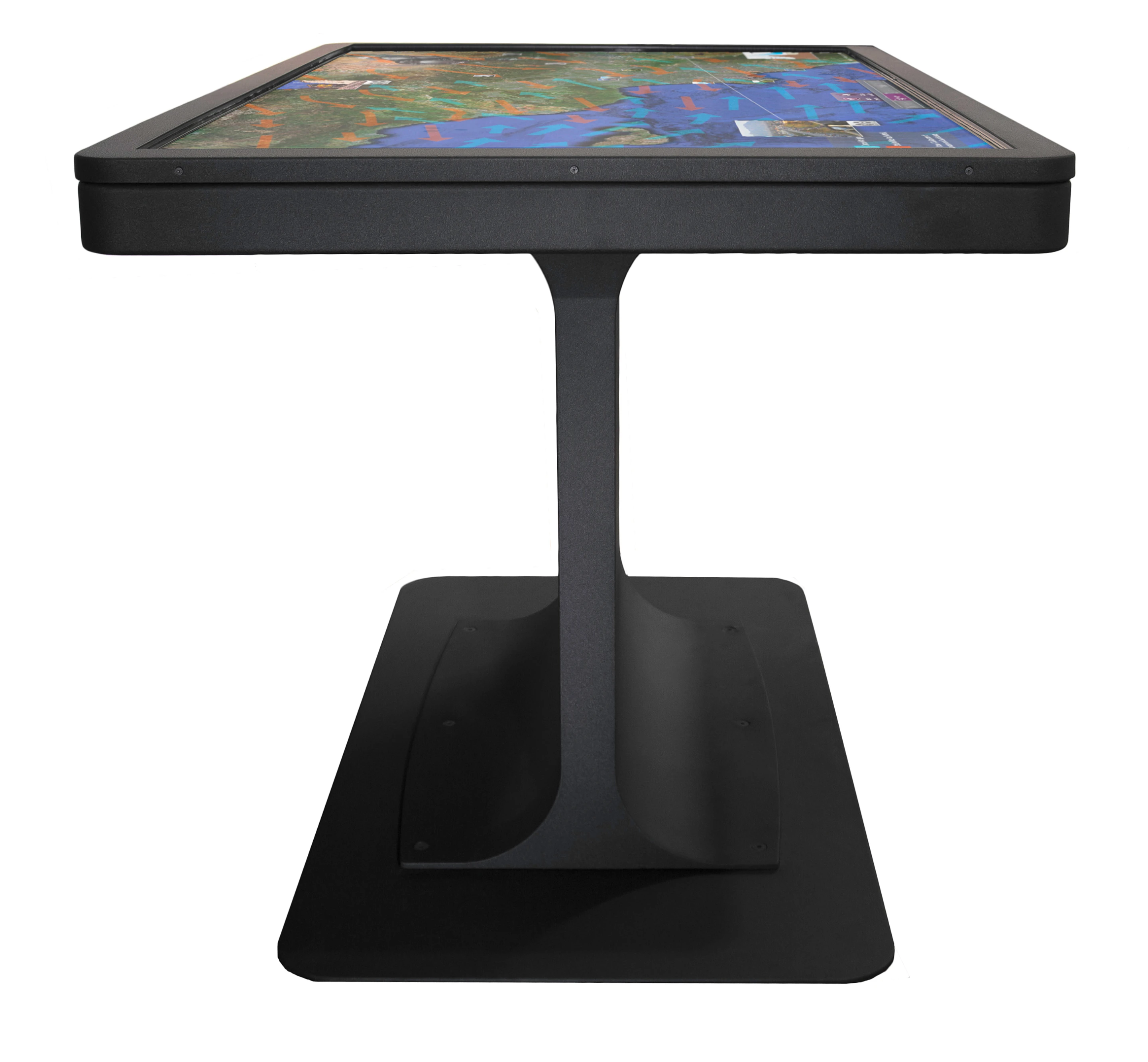 Ideum's new slim MT55 Platform multitouch table