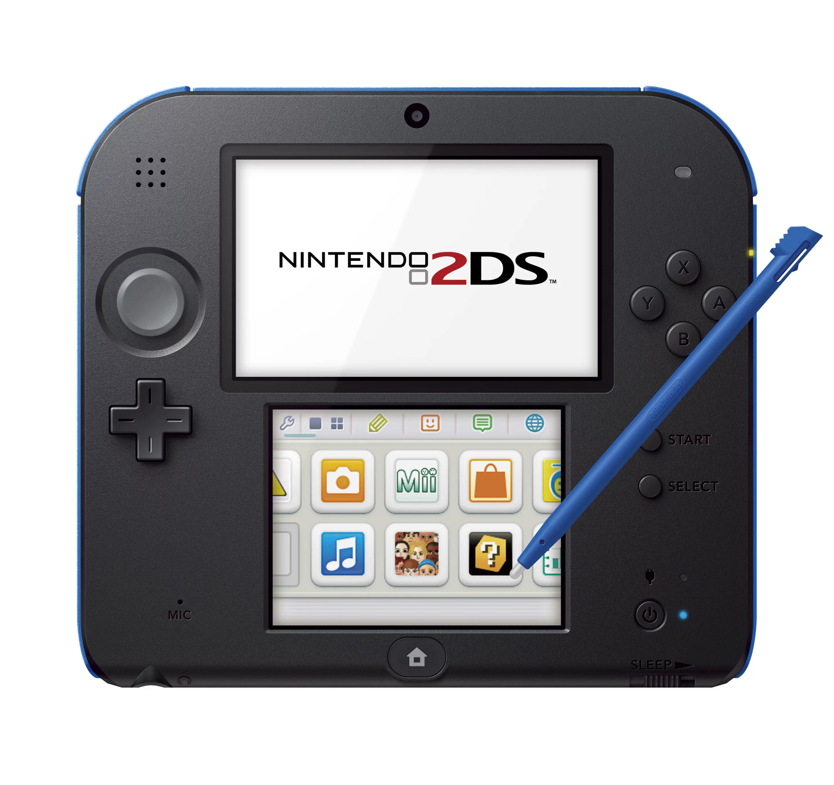 Each 2DS console will come with a stylus, charger, 4GB SDHC card, and several AR cards