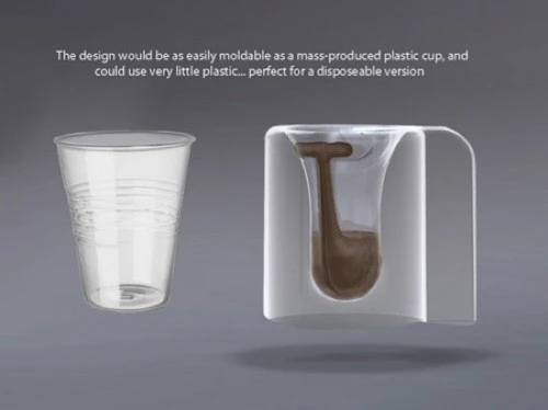 Designer Travis Baldwin's impression of the On-Orbit cup
