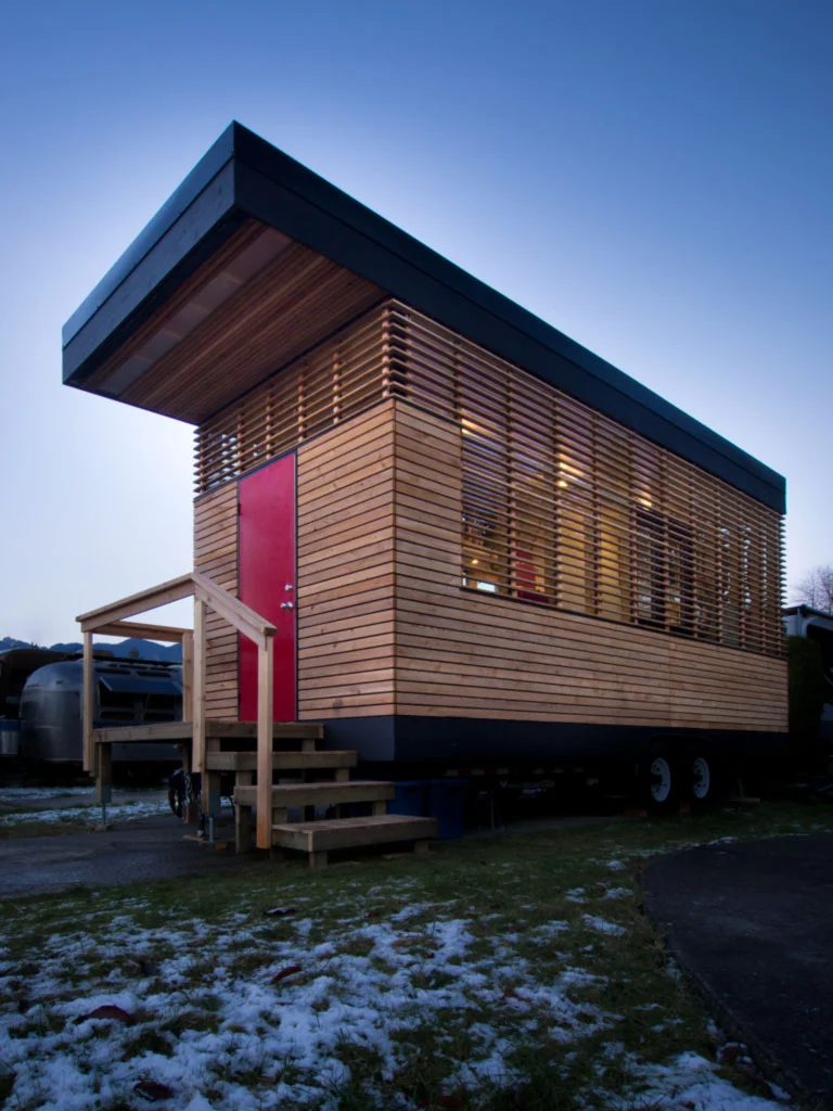 The home can be moved by trailer without additional permits (Photo: Marty McLennan)