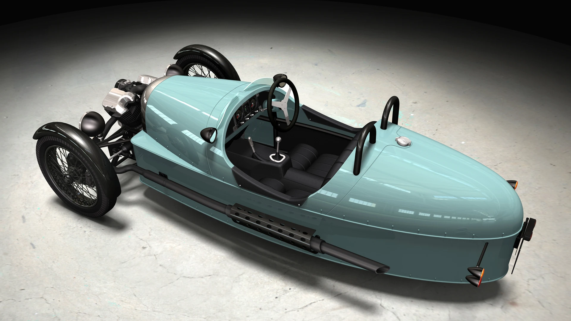 The new Morgan three-wheel cyclecar