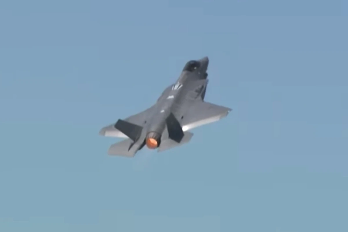 The F-35 takes to the skies over Paris in its first public aerial demonstration