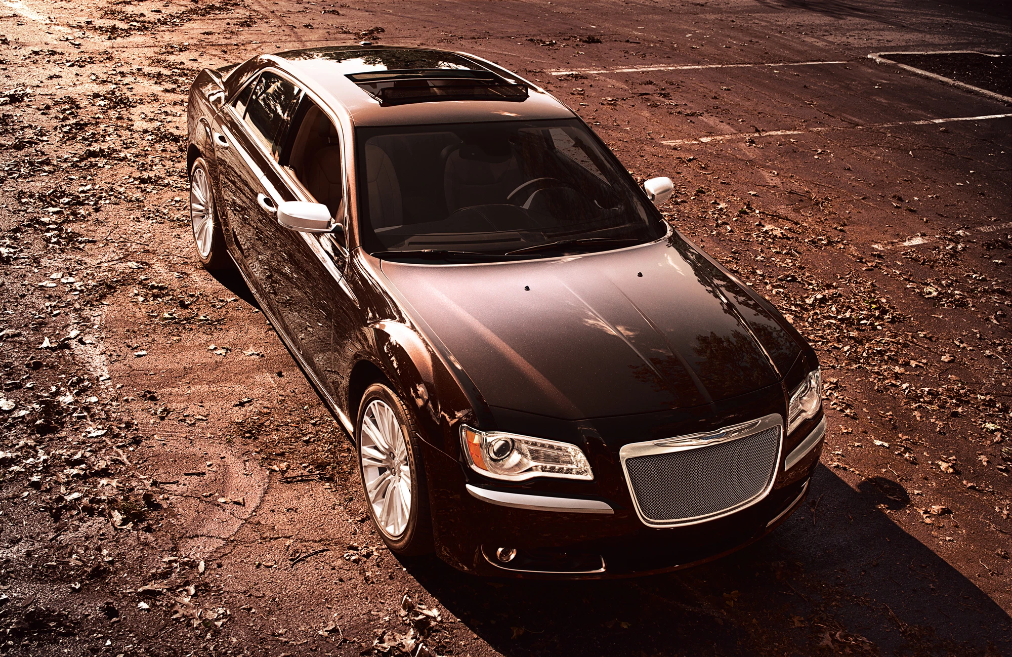 The new eight-speed Chrysler 300 Luxury Series sedan