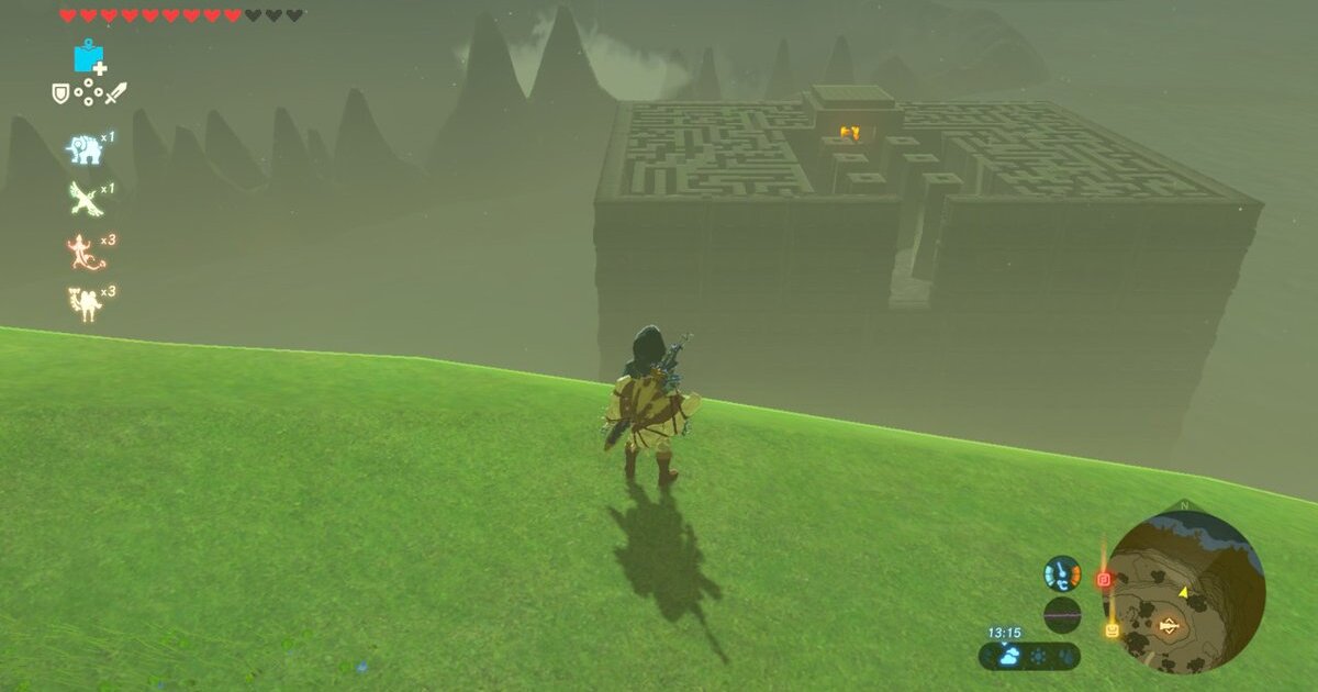How to complete the Trial of the Labyrinth in Breath of the Wild