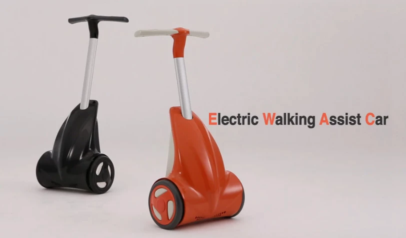 Murata Manufacturing and Yukikazu have unveiled the KeePace, a self-balancing walker for the elderly and disabled