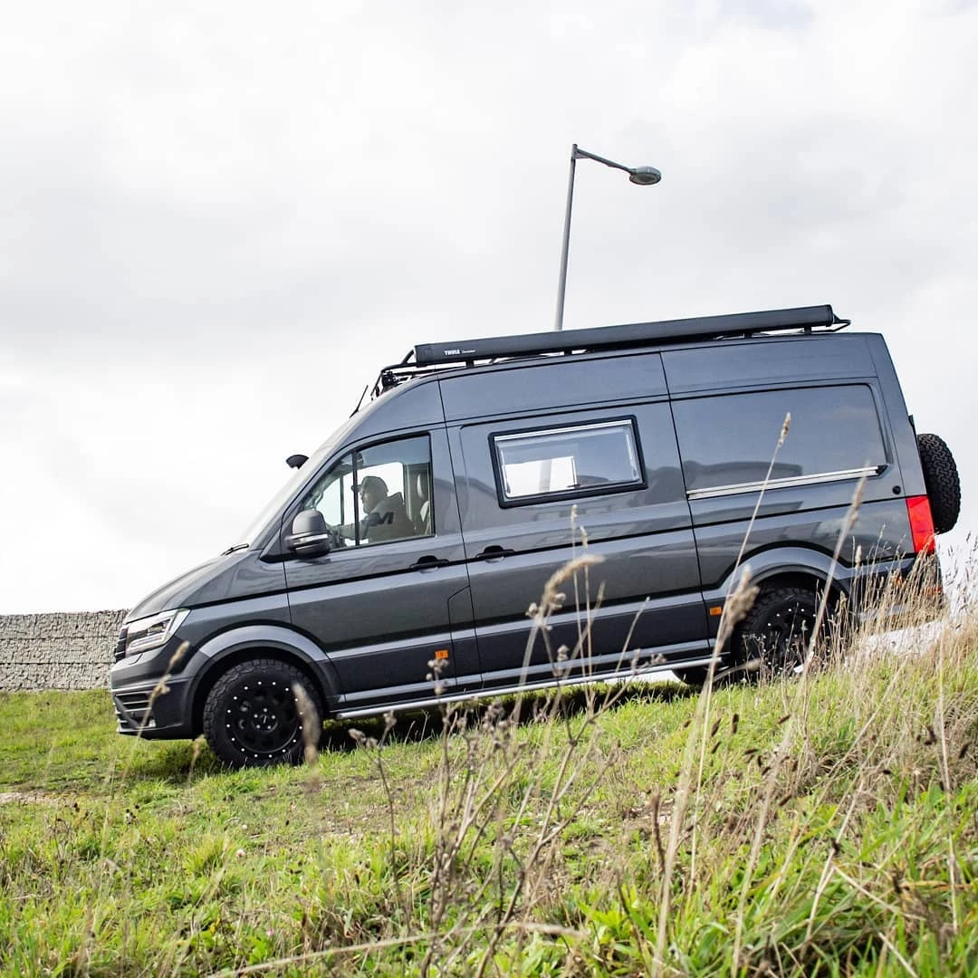 The debut MaxTraxx was built on a medium-wheelbase Crafter, but Vanworx also offers long-wheelbase and MAN TGE builds